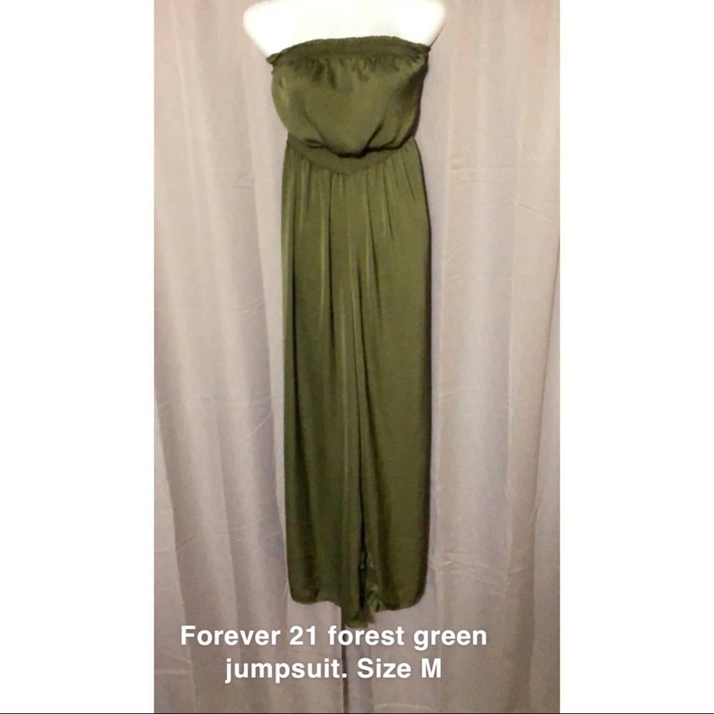 Green jumpsuit